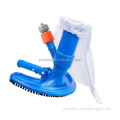 Half-Moon Portable Spa Vacuum Cleaner for Above Ground Pools: Jet Cleaning with Brush and Bag Attachment